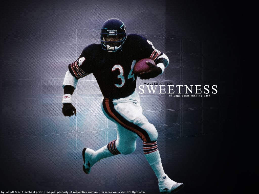 NFL 100: At No. 8, Walter Payton's recipe of toughness, versatility and  dedication created Sweetness - The Athletic