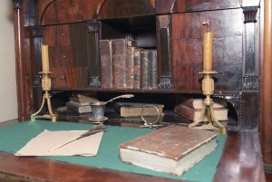 Pushkin's writing table (Wikipedia)