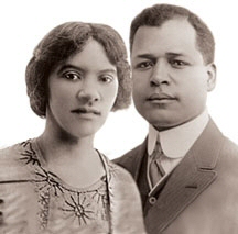John A. Somerville and his wife, Vada Watson Somerville (Photo: Blackpast,org)