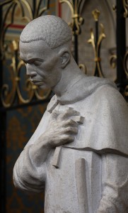 Statue of St. Martin de Porres in St. Dominic’s Priory in London (Photo Credit: LawrenceOP)
