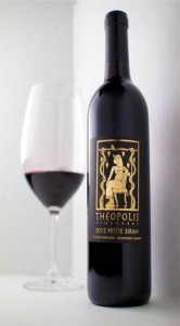 2012 Theopolis Vineyards Estate Grown Petite Sirah (Photo: Theopolis Vineyards)